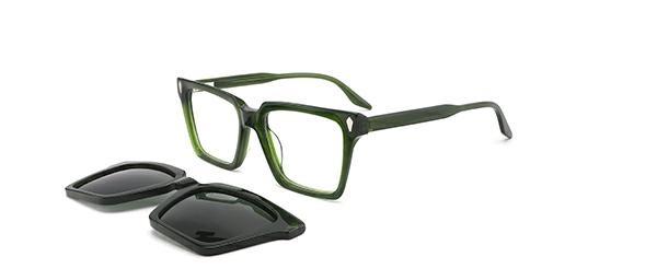 OCCHIALI DA VISTA CON CLIP UNISEX PLASTICA