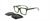 OCCHIALI DA VISTA CON CLIP UNISEX PLASTICA
