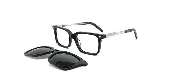 OCCHIALI DA VISTA CON CLIP UNISEX PLASTICA