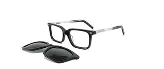 OCCHIALI DA VISTA CON CLIP UNISEX PLASTICA