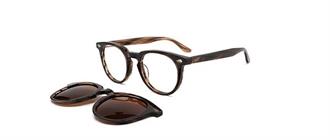 OCCHIALI DA VISTA CON CLIP UNISEX PLASTICA