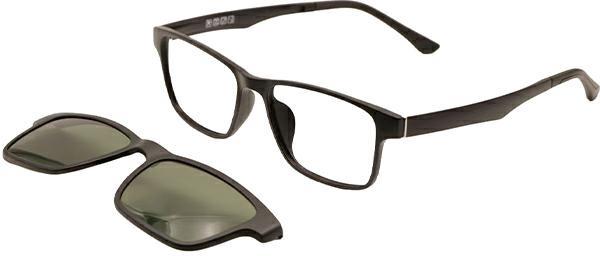 OCCHIALI DA VISTA CON CLIP UNISEX PLASTICA