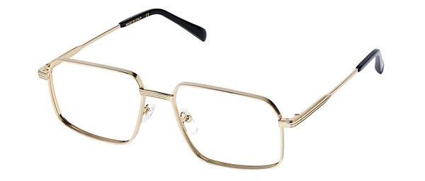 OCCHIALI DA VISTA MADE IN ITALY GOLD UOMO METALLO