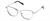 OCCHIALI DA VISTA MADE IN ITALY GOLD DONNA METALLO